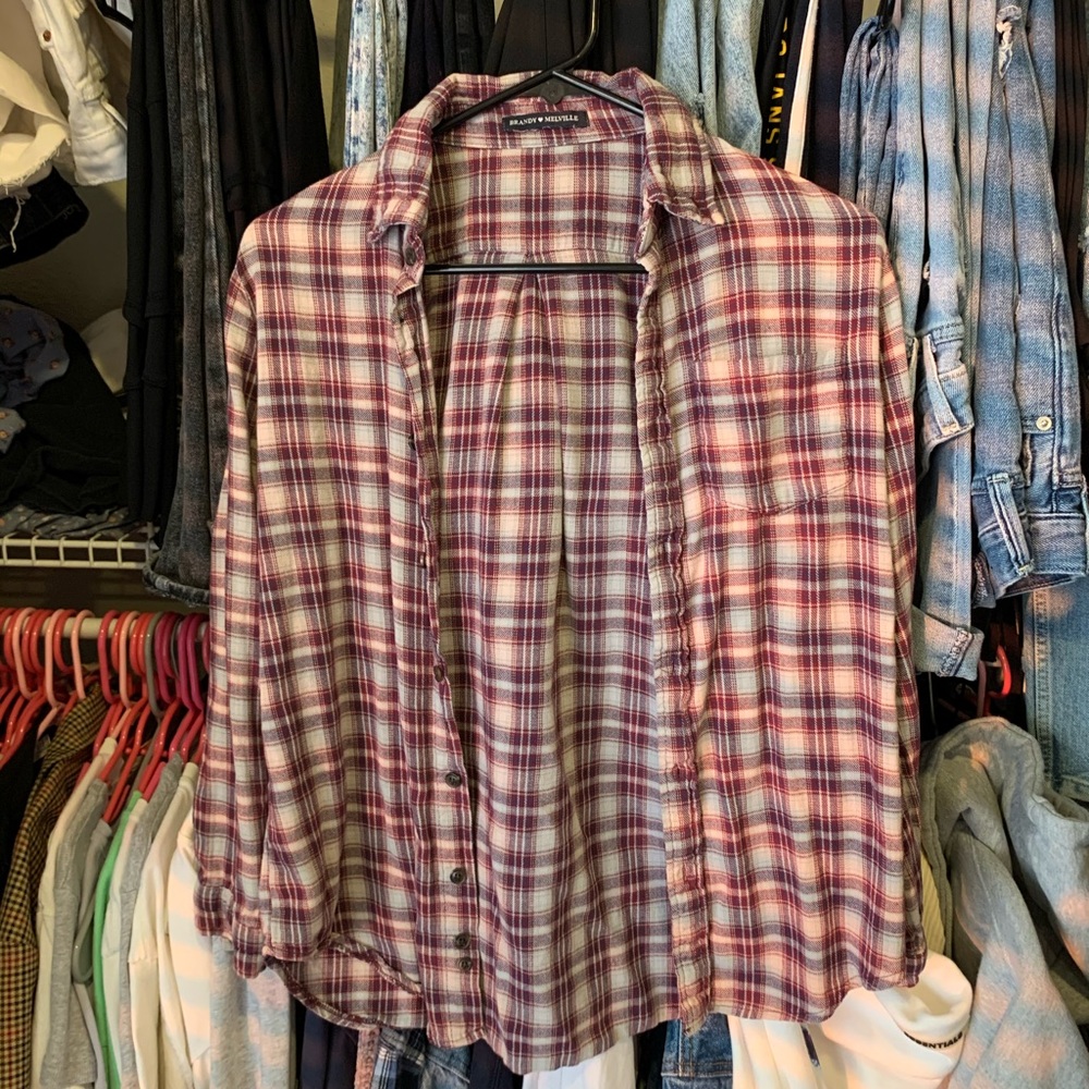 Brandy Melville flannel! One size*